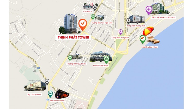 Bán nhà phố 3 tầng đường Thanh Niên, thành phố Quy Nhơn giá 9 tỷ 250 triệu